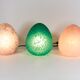 Glass egg lamp 80s
