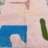 Tapis en laine pure naturel fait main