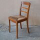 6 Luterma bistro chairs - Monobloc system - 1950s - vintage