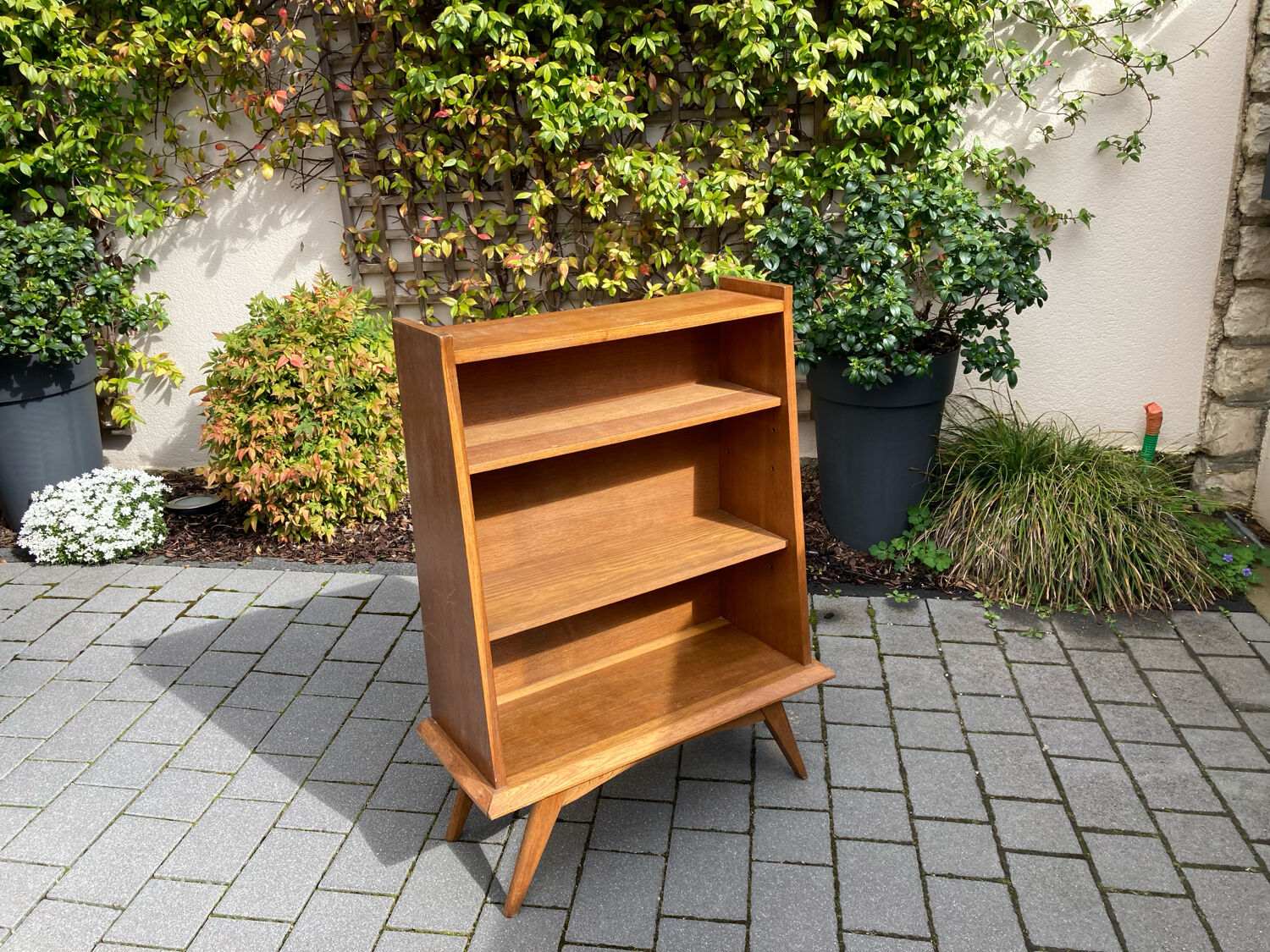 Open chest of drawers