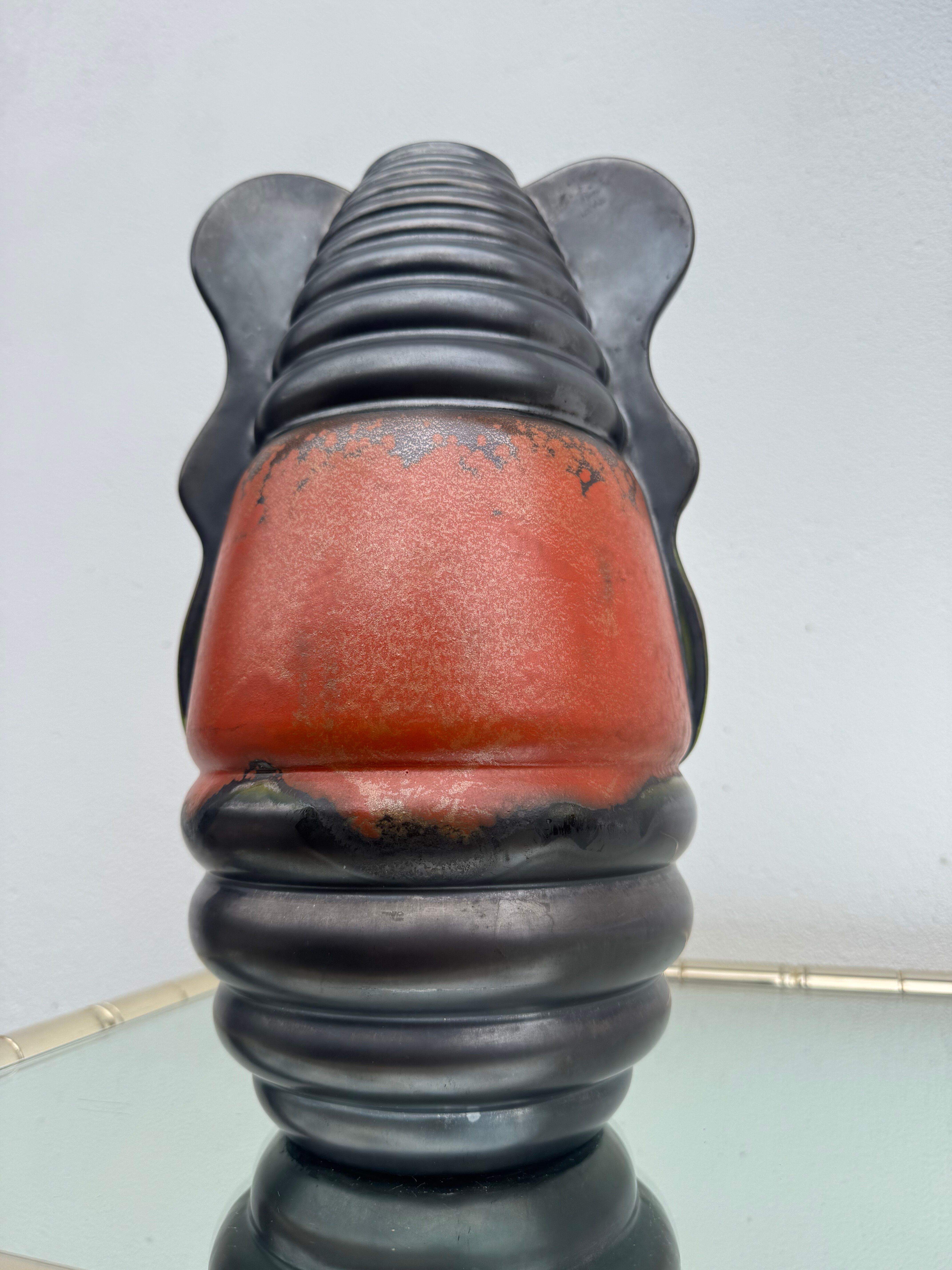 Art Deco ceramic vase Fives Lille