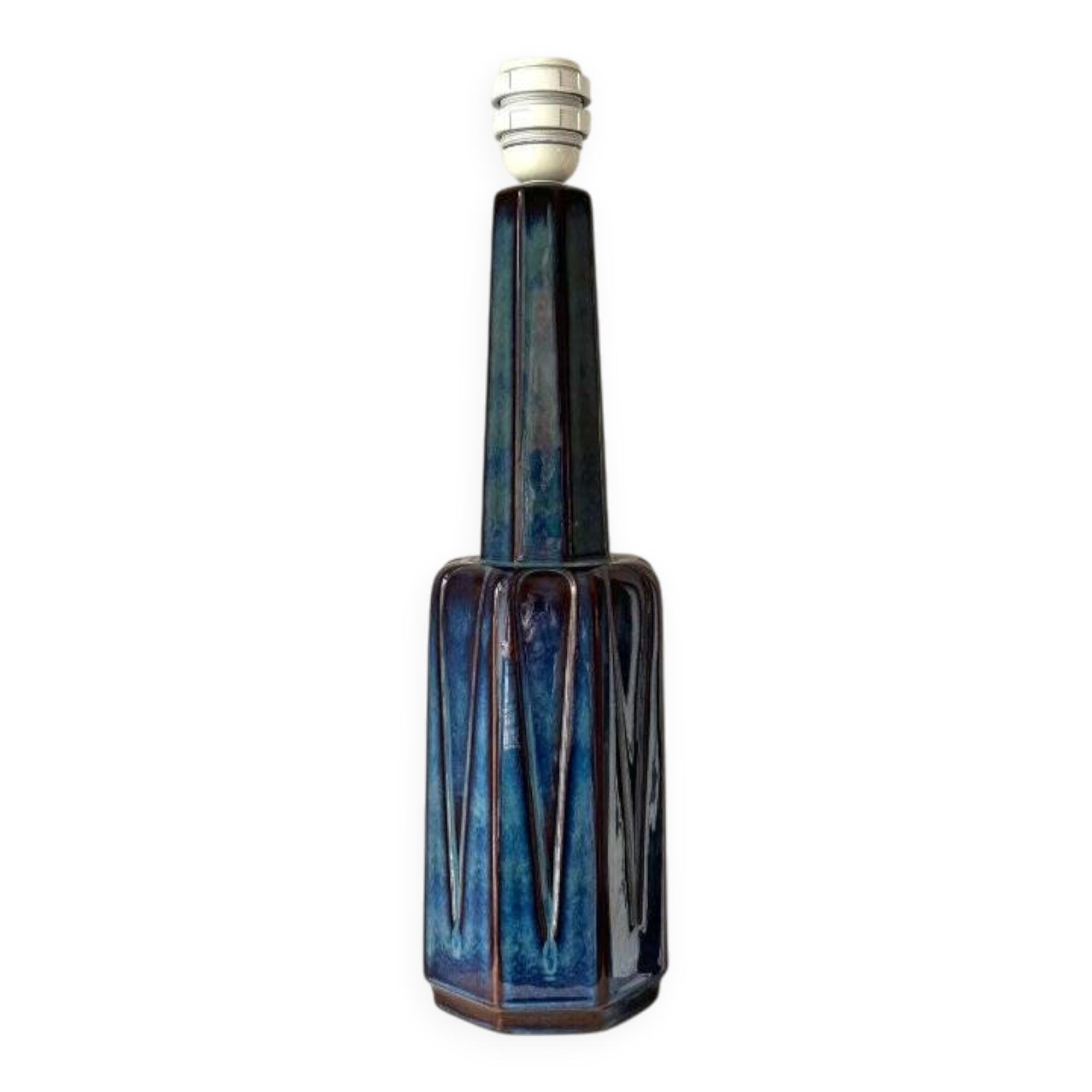 Stoneware lamp by Einar Johansen for Søholm, Denmark, 1960s