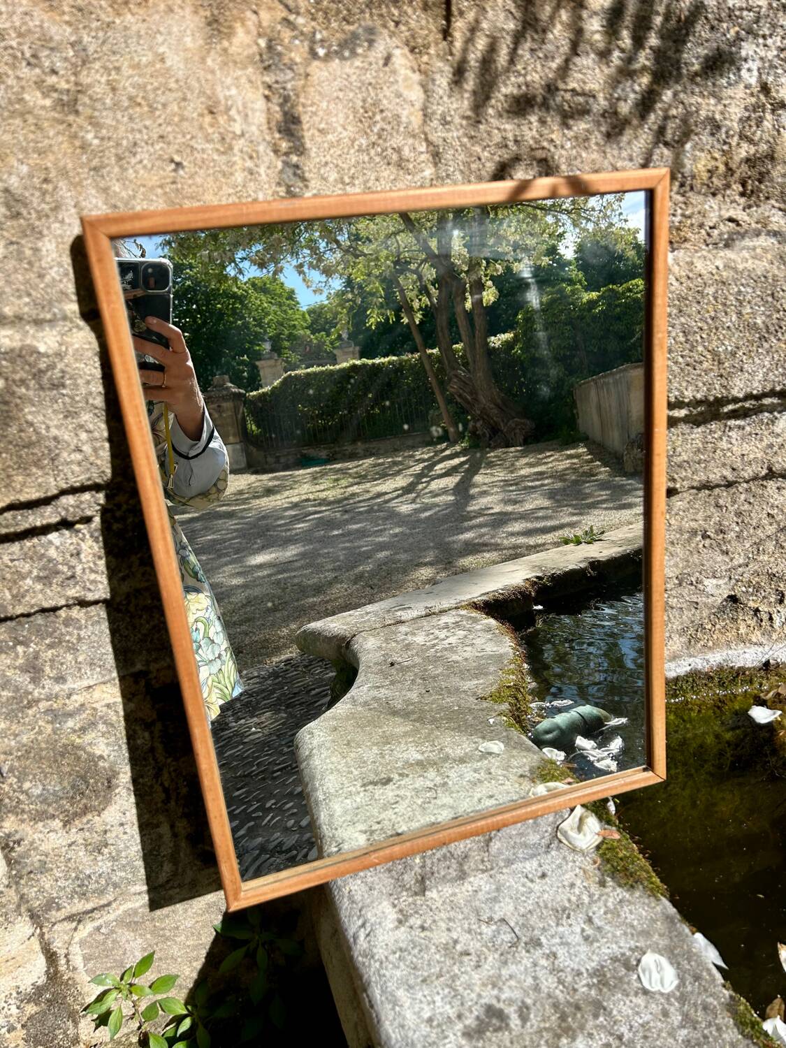 Miroir en bois vintage 80/90’s