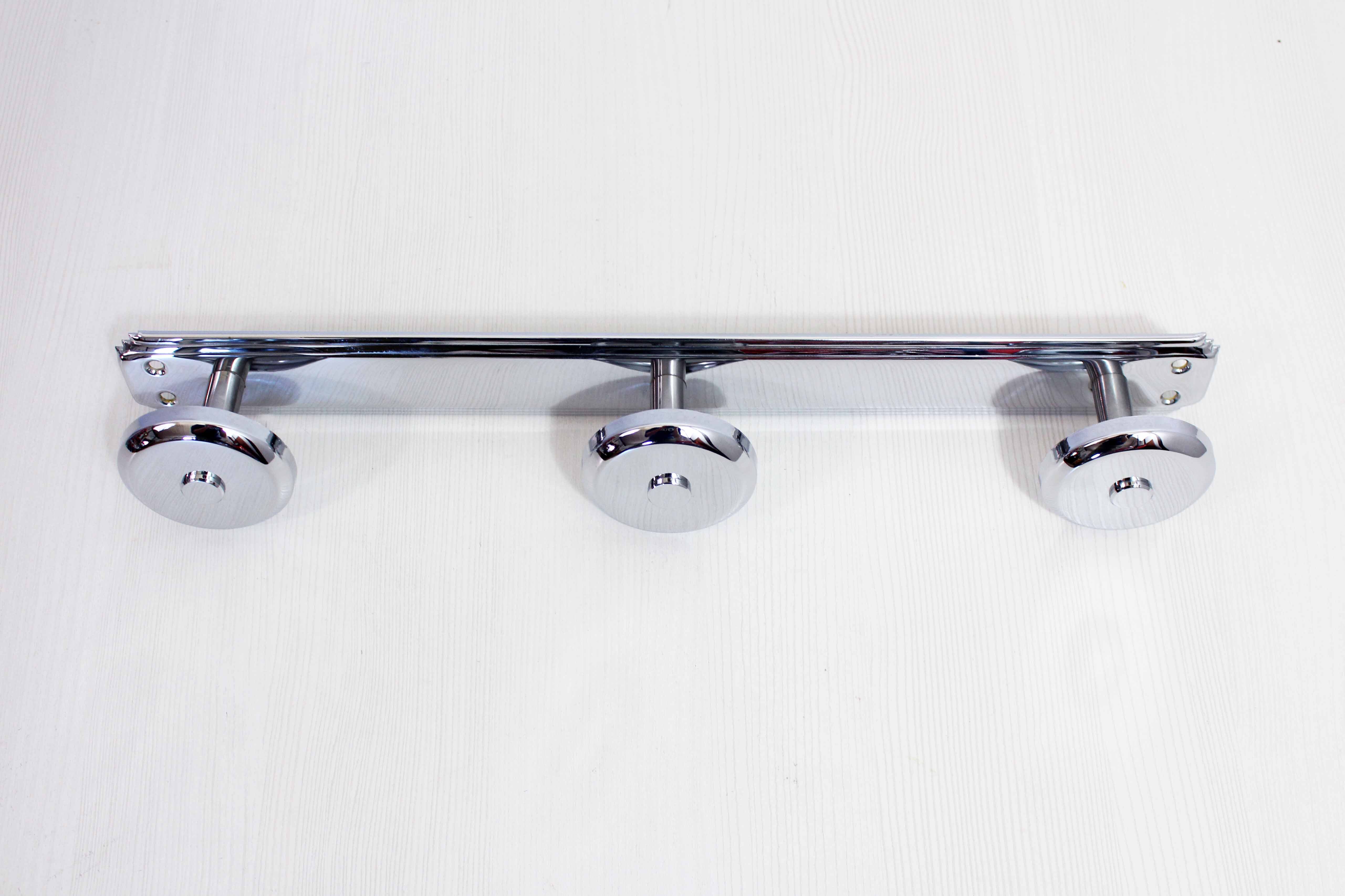 Vintage chrome metal hook