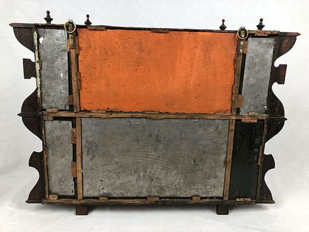 Napoleon III wall mount veined mahogany or violet wood