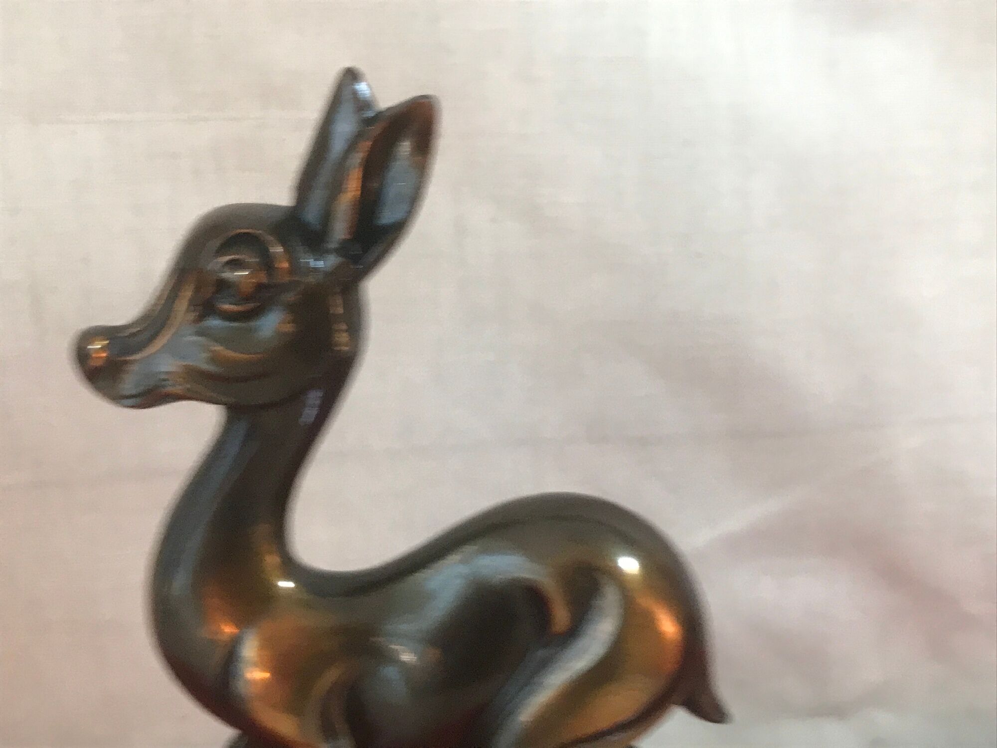 Greenhouse books Art Deco Doe marble regulated vintage bronze 1940