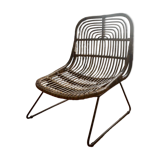 Fauteuil Rotin