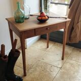 Oak side table