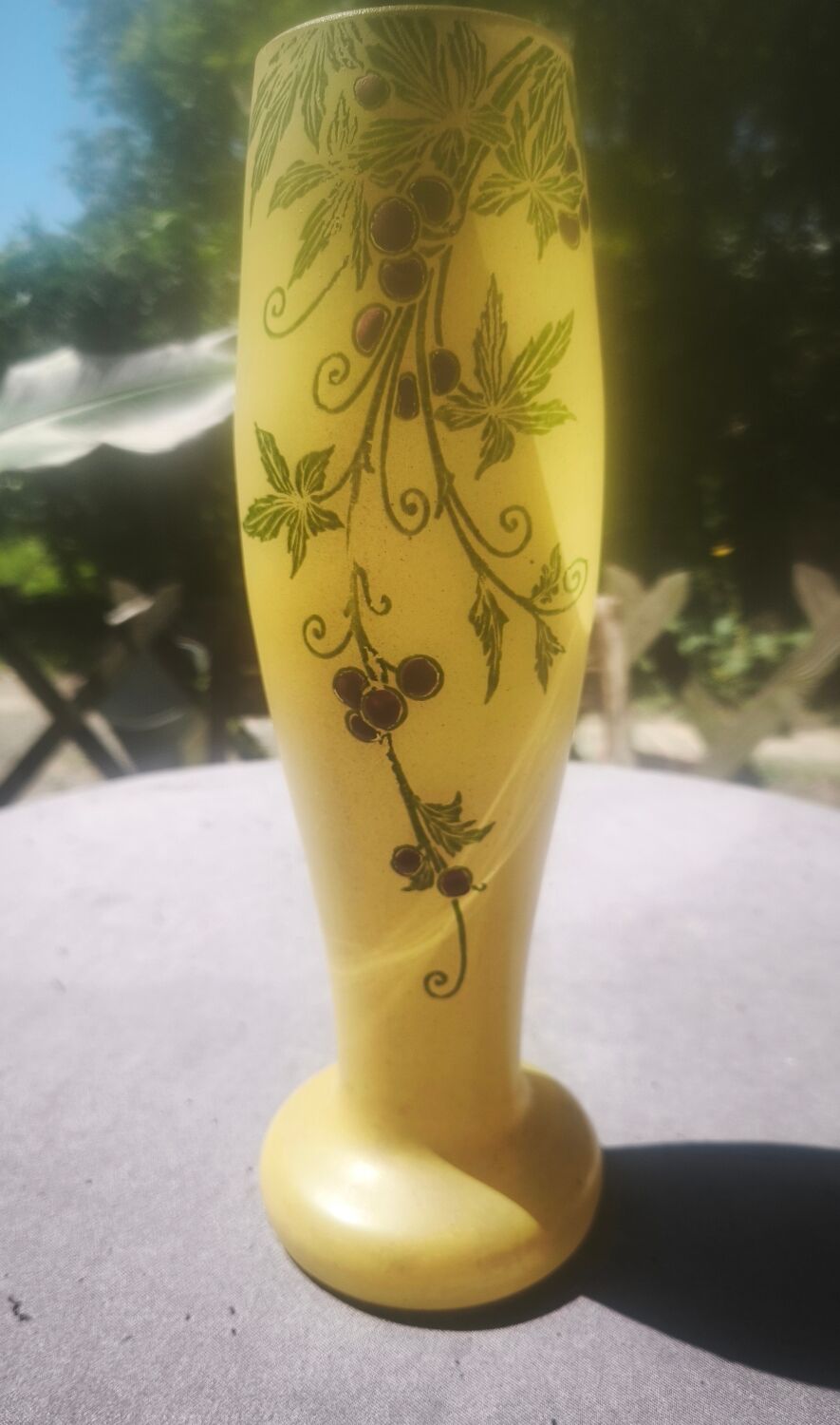 Vase tournai, maison Legras