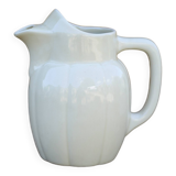 Pitcher la Sainte Uzienne Suze, cream ceramic pitcher, water pitcher
