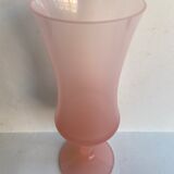 Pink opaline vase