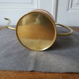 Old hammered copper watering can