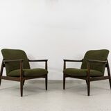 Vintage Armchairs By Edmund Homa, Poland, 1960s, set of 2