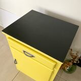 Old yellow vintage jam maker