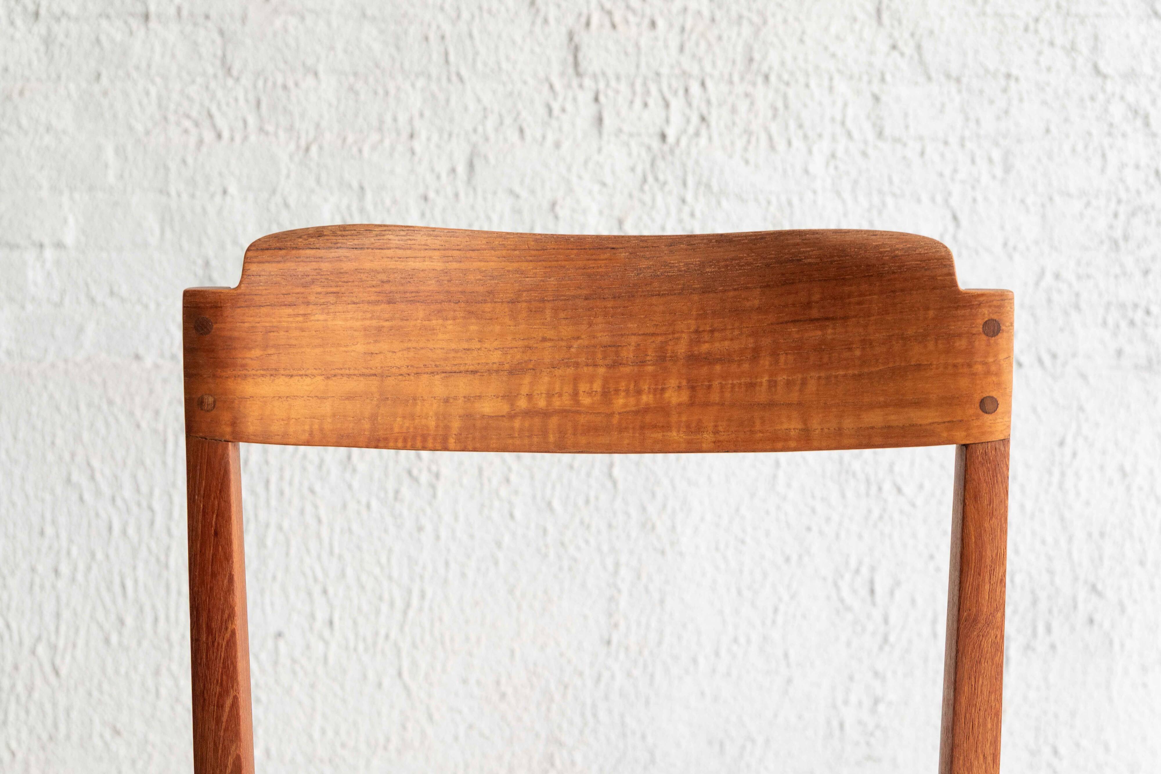 Set of 4 dining chairs, Danish design, 1950's