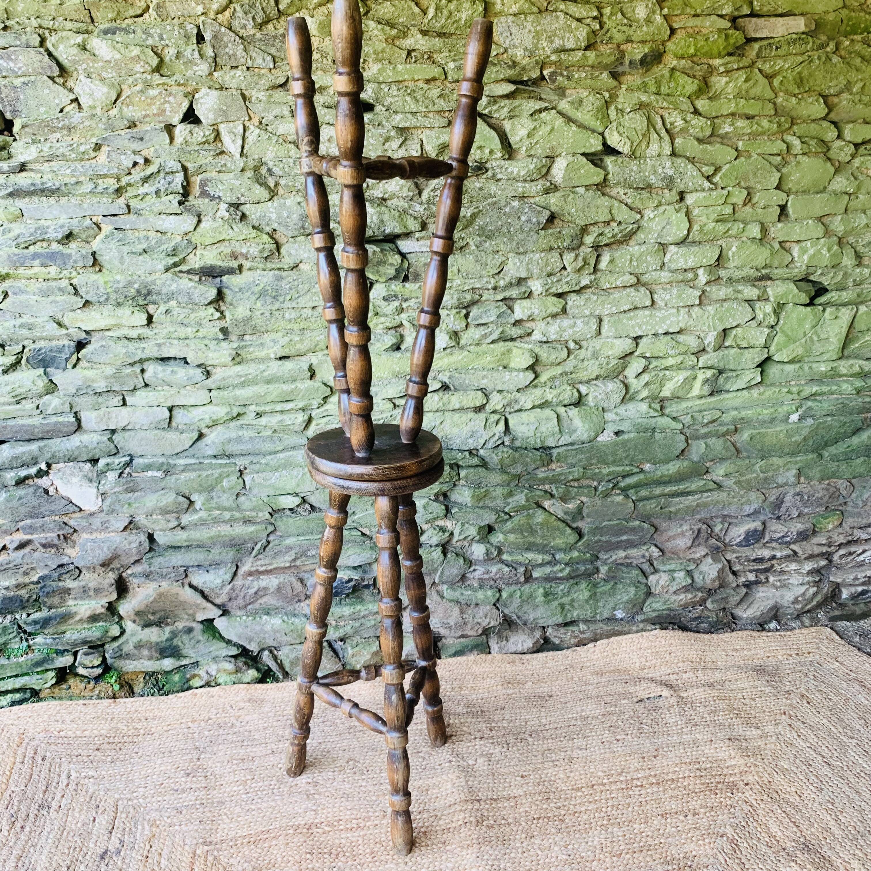 Pair of high stools
