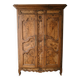 Antique Bressan wardrobe in carved wood