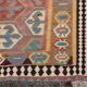Tapis Kilim Iran Shiraz GashgaÏ : 1.57 X 2.77 Mètres - "Galerie Sardje"
