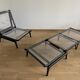 Paire de chauffeuses par Georges Tigien, 1950