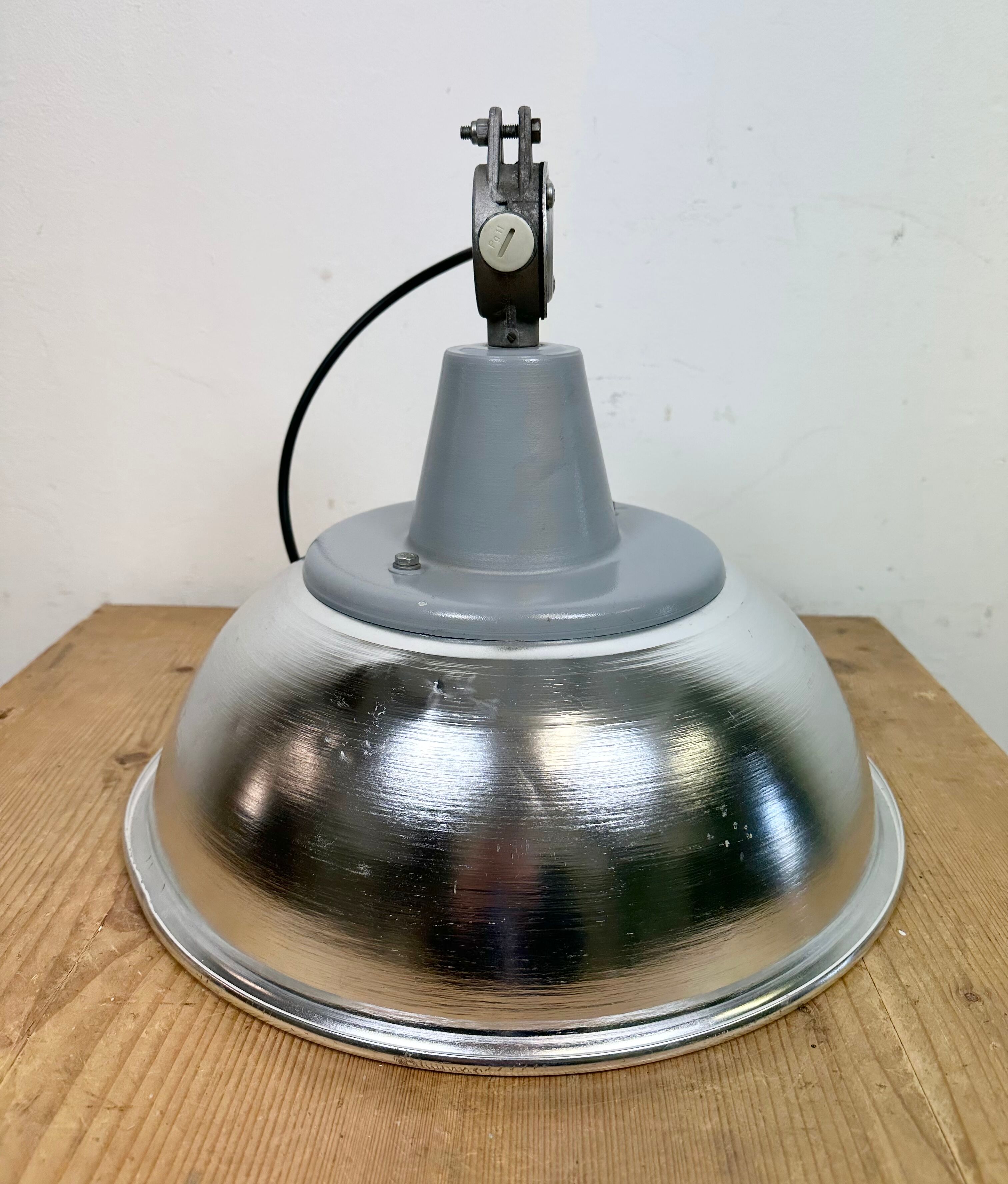 Industrial Italian Aluminium Pendant Lamp from Fael Luce, 1970s