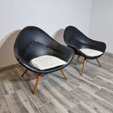 Pair of Brussels expo armchairs
