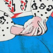 Henri matisse : la blouse roumaine, lithographie signée