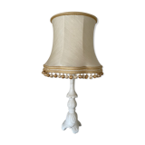 Large white marble lamp