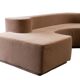 Roberto Pamio. Modular fabric sofa, model Lara. Circa 1980-90.