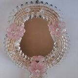 Venetian hand-held vanity mirror