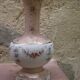 Snake porcelain vase