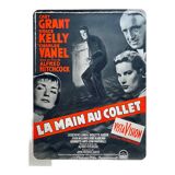 Original movie poster "La Main au Collet" Alfred Hitchcock, Grace Kelly 60x80cm 1955