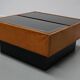 Vintage Cognac Leather Coffee Table / Bar by De Sede, 1960/70s
