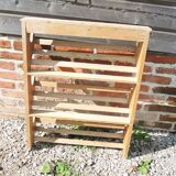 Ancien Vaisselier en Bois Clair