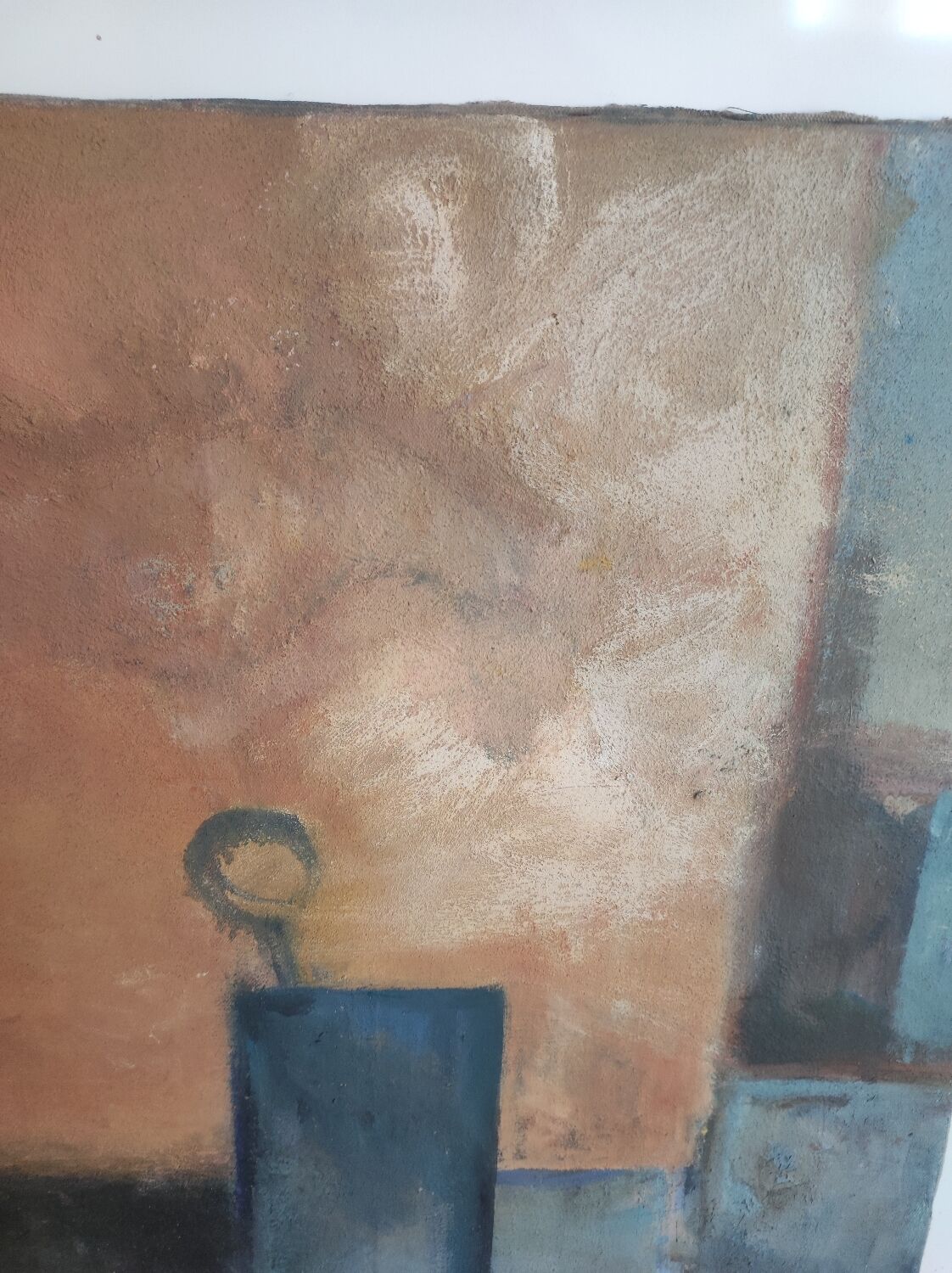 Modern painting vase