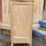 Solid oak bedside table
