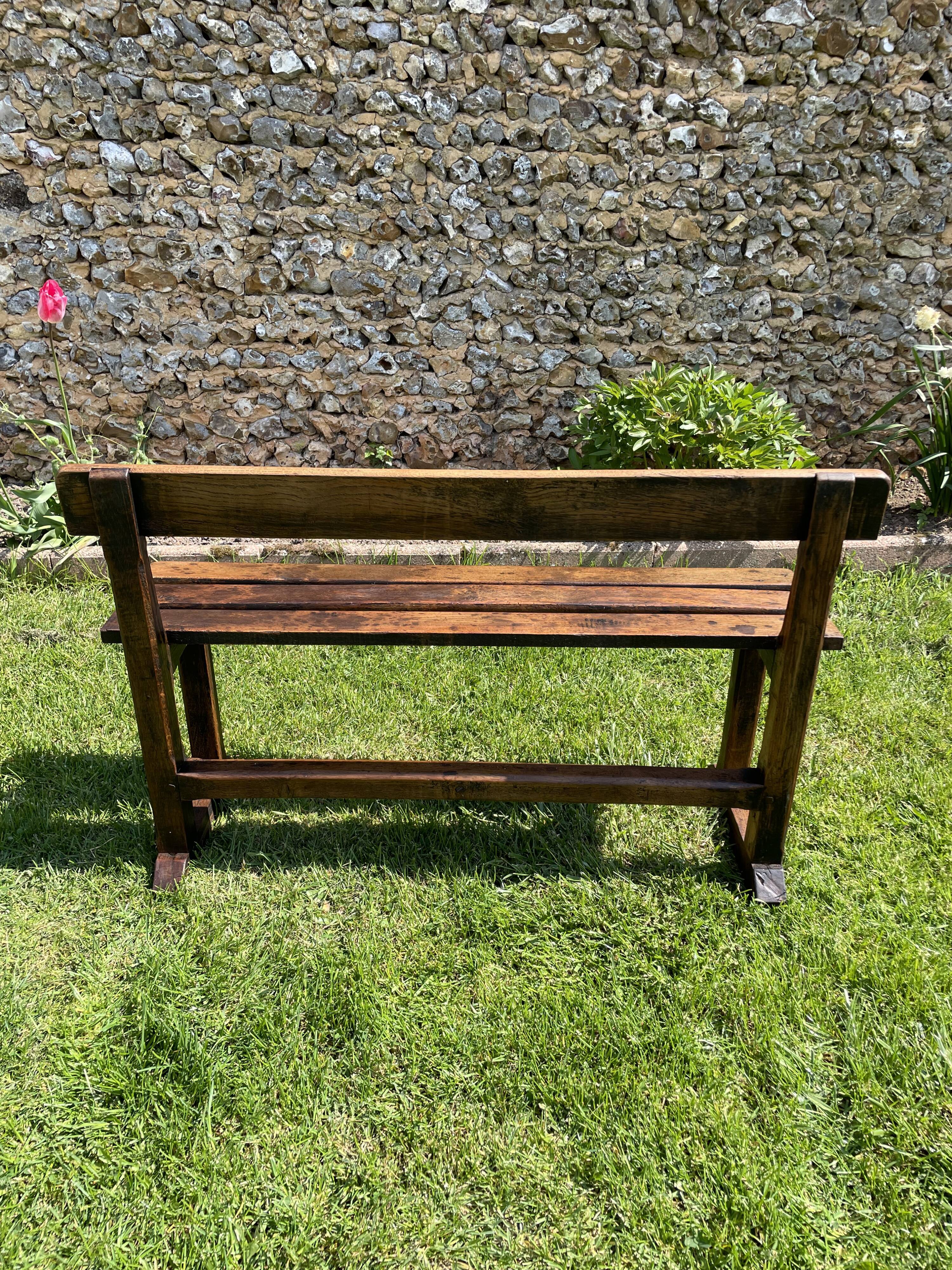 Wooden children's bench 1900