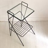Table d'appoint bout de canapé vintage 60's