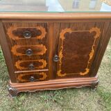 Paire de tables de chevet ancien