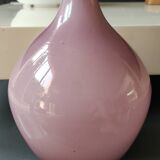 Vase Soliflore Boule design..A dégradés de tons roses. Dim 24 x 15 cm