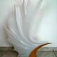 Large table lamp by rougier from the 70s