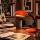 Space Age orange desk lamp – 1970s
