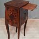 Louis XV style marquette bedside table