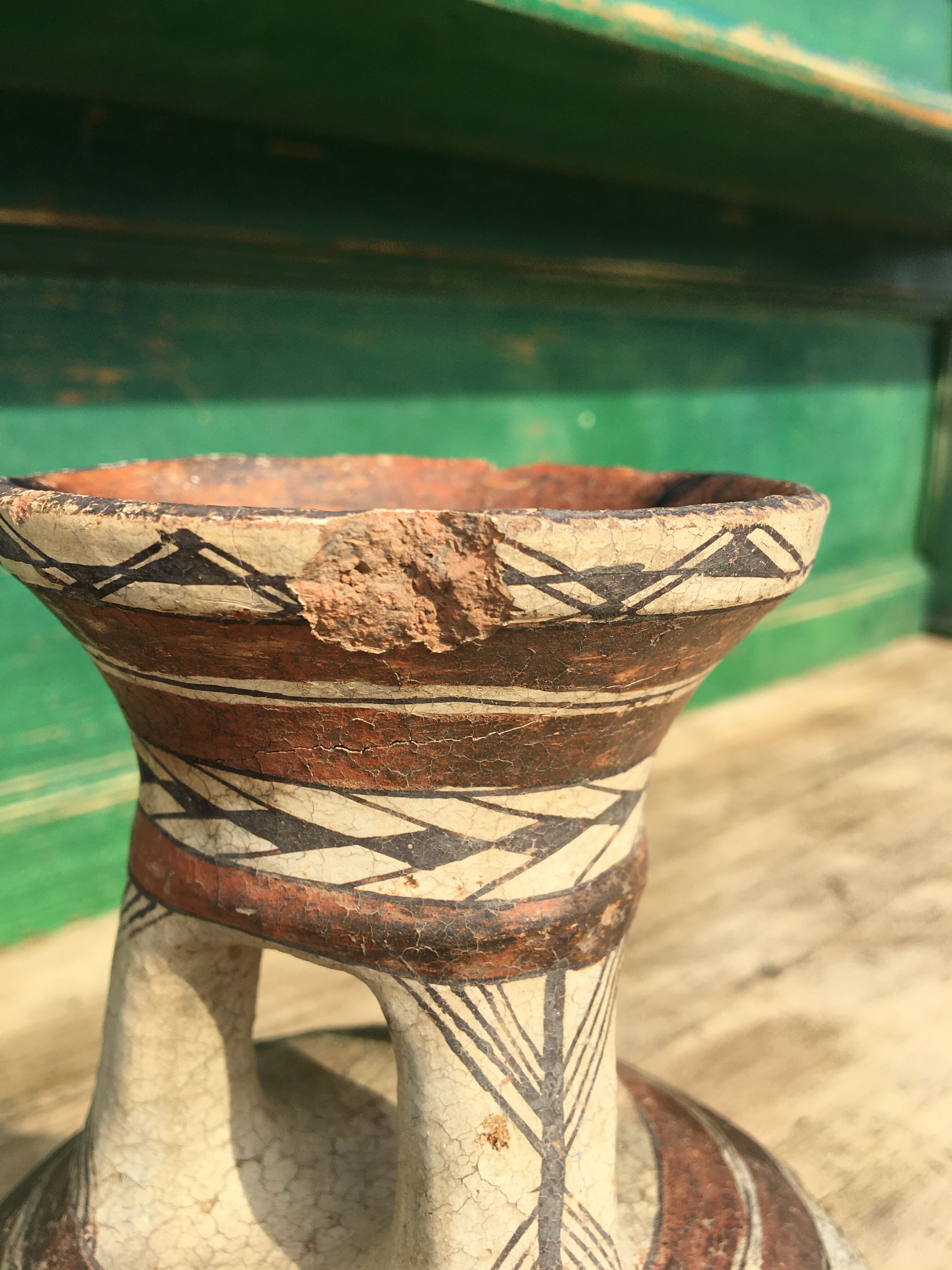 Ancient Berber incense door