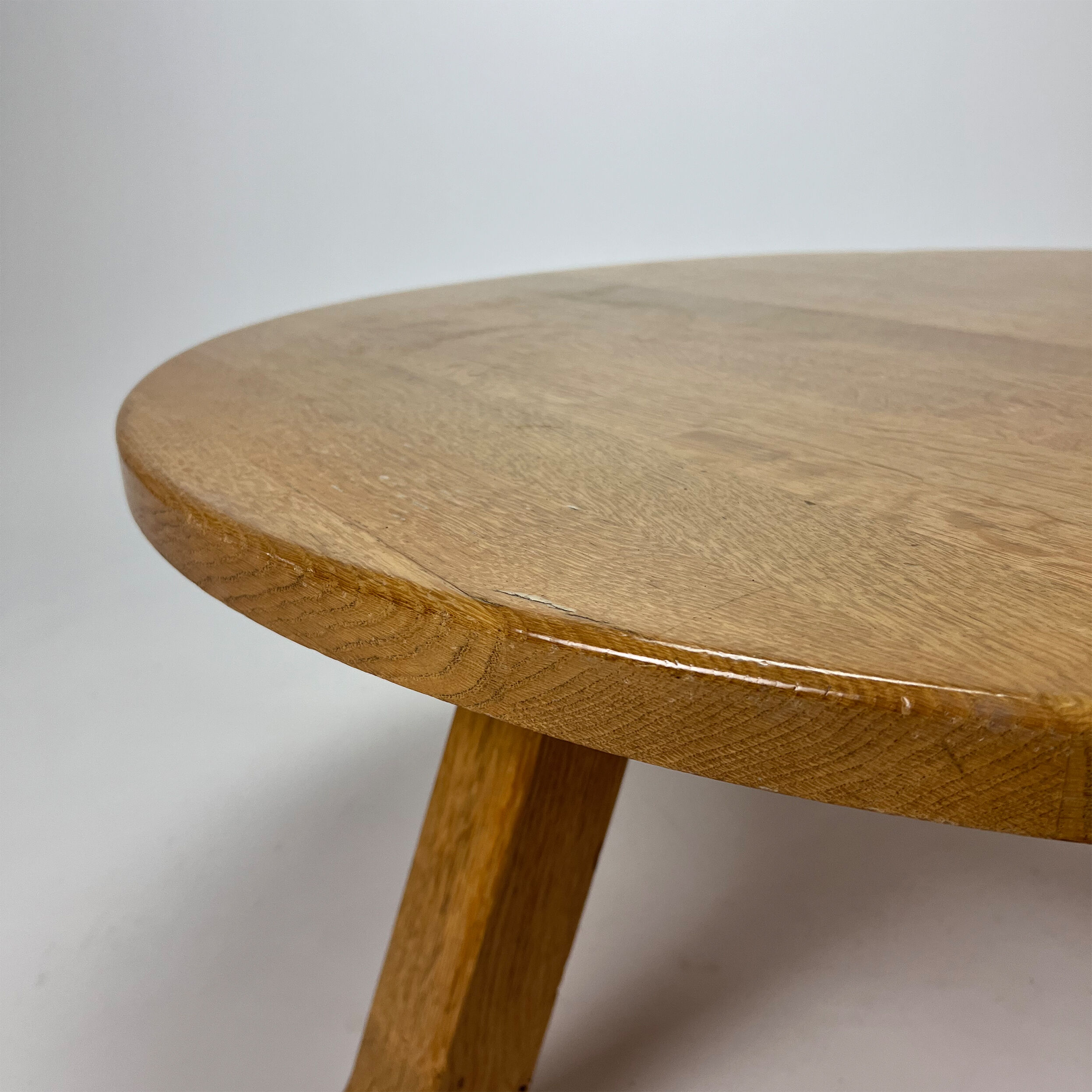 Mid century modernist oak coffee table, 1960s