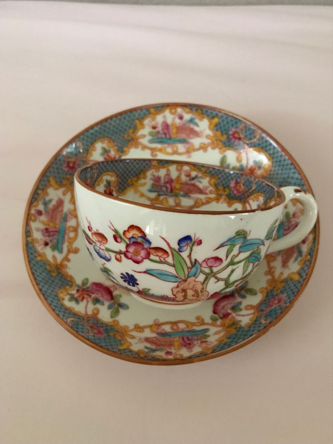 English porcelain tea cup