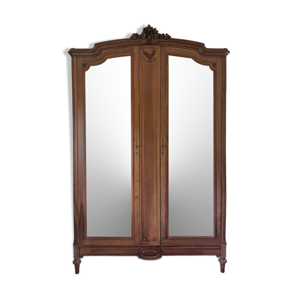 Armoire à glace ancienne de style Napoléon III