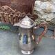 Coffee set in silver metal Orbrille hallmark