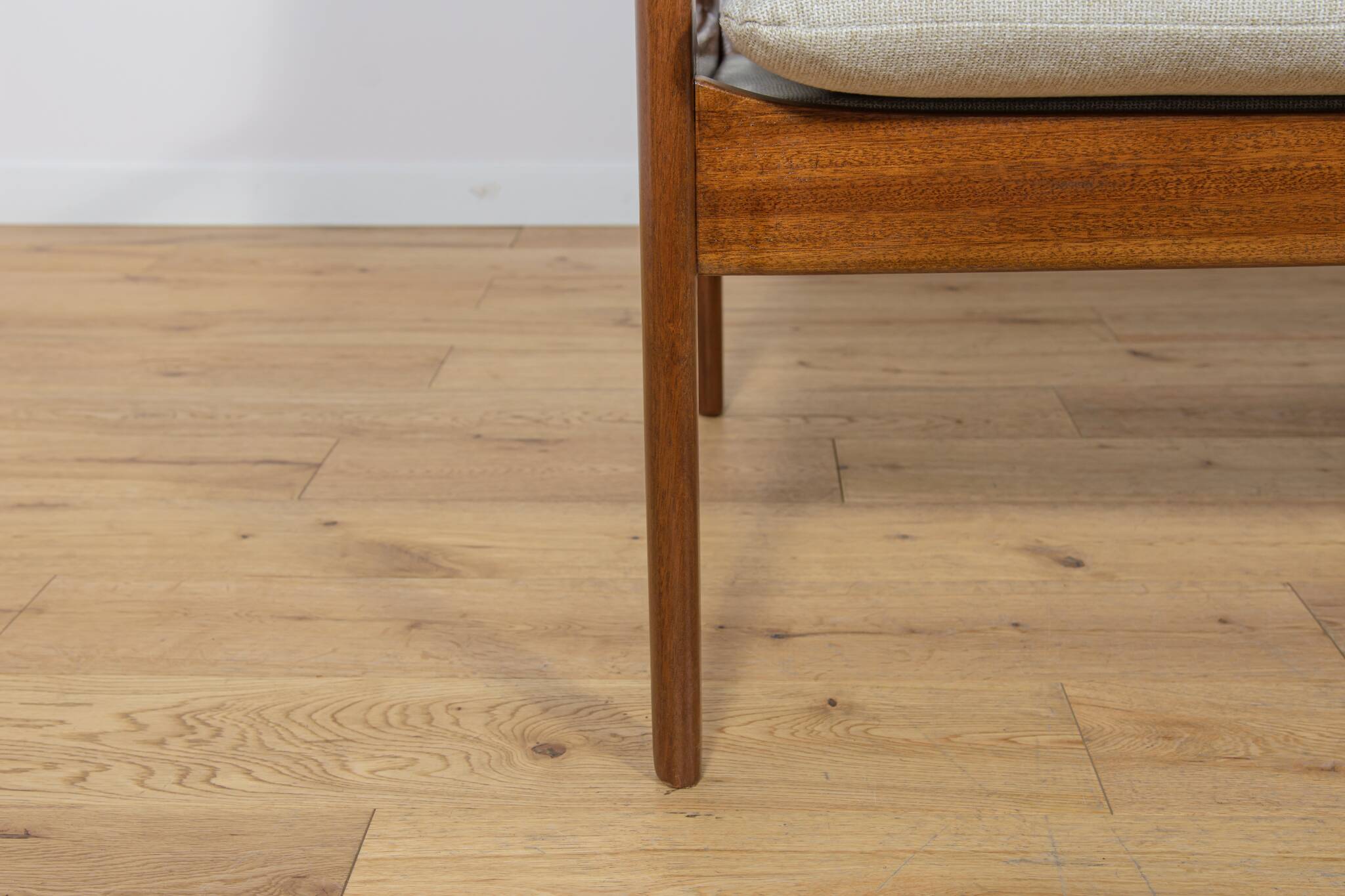 Mid Century Three-seater Sofa Model PJ112  by Ole Wanscher for Poul Jeppesens, Denmark, 1960s