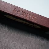 Thonet highback velvet chairs no 567 by Otto Prutscher