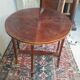 Table pliante anglaise en plaquage d acajou